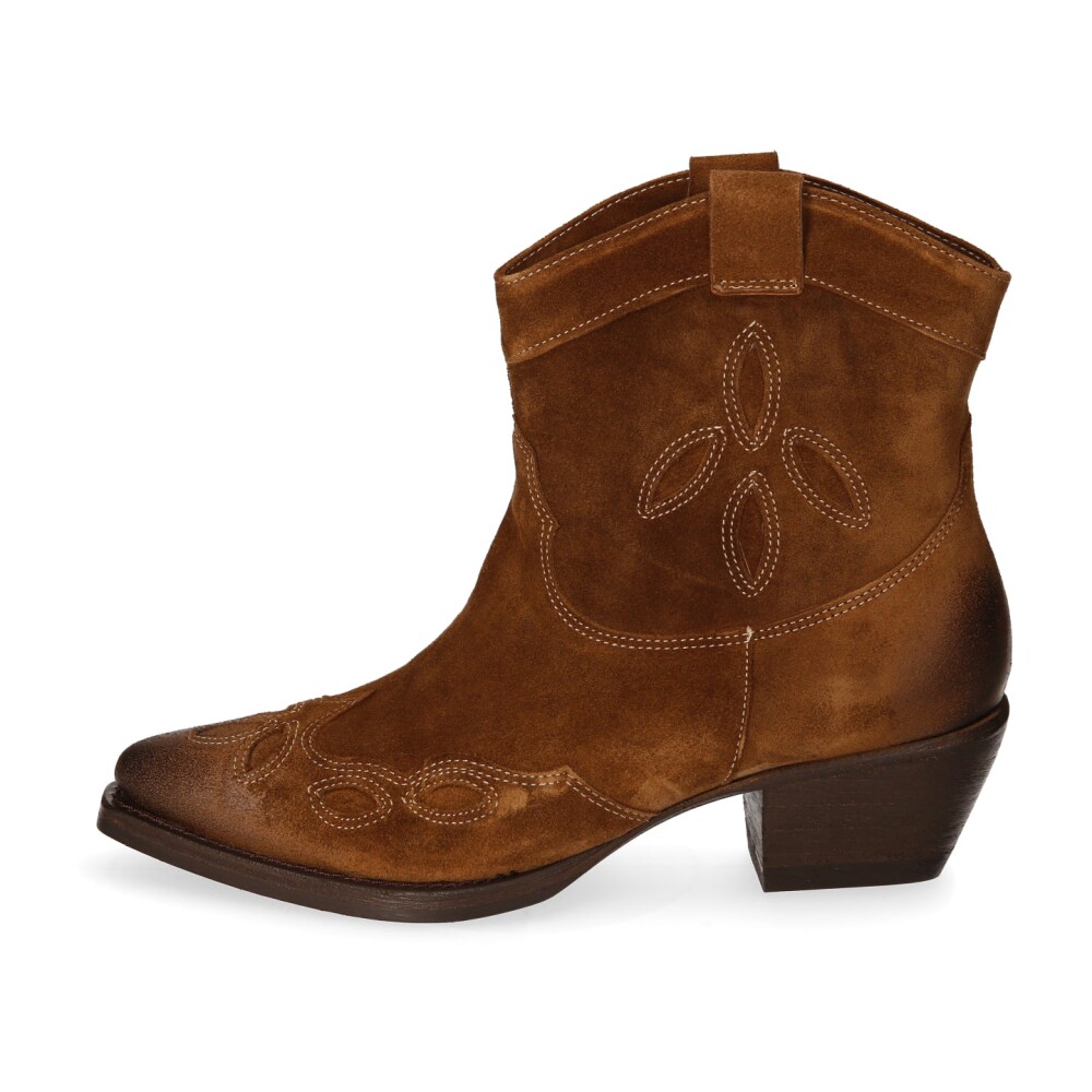 Cowboy fashion laarzen suede