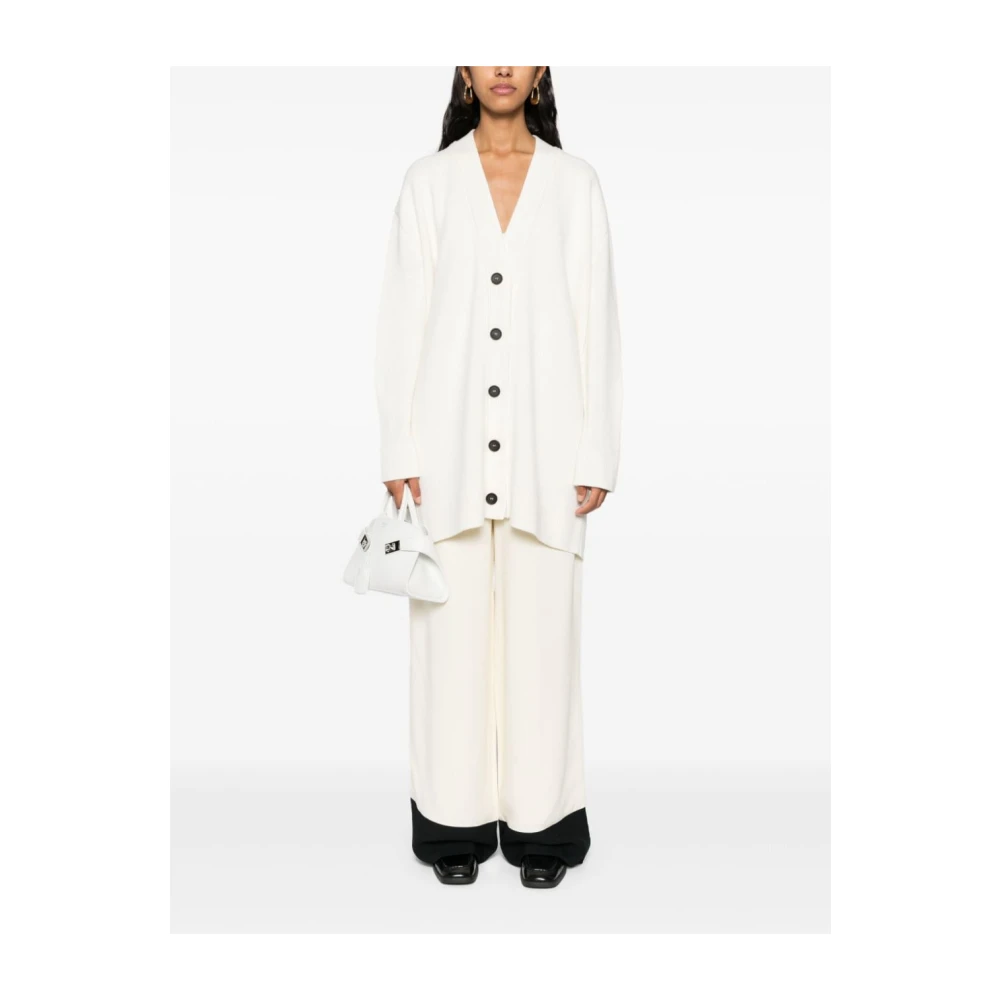 Fabiana Filippi Witte Gebreide Kleding Aw24 White Dames