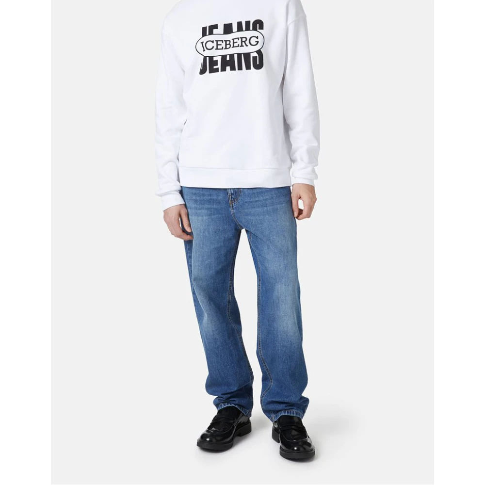 Iceberg 50e verjaardag crewneck sweatshirt White Heren