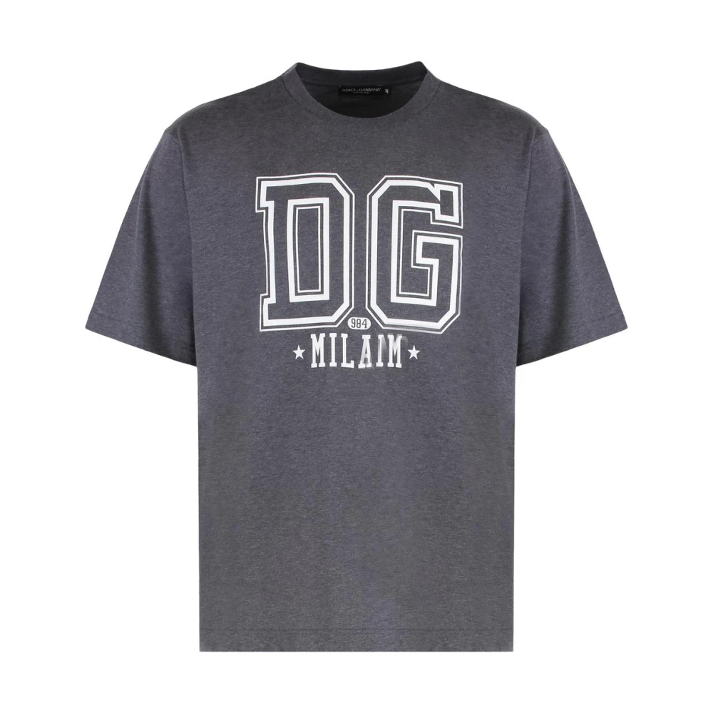Dolce & Gabbana Hombre Gris Camisetas, Talla: M