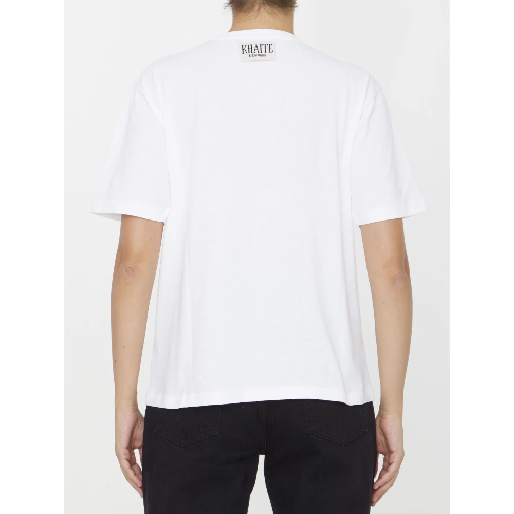 Khaite Tijdloze Elegantie Witte Tee White Dames