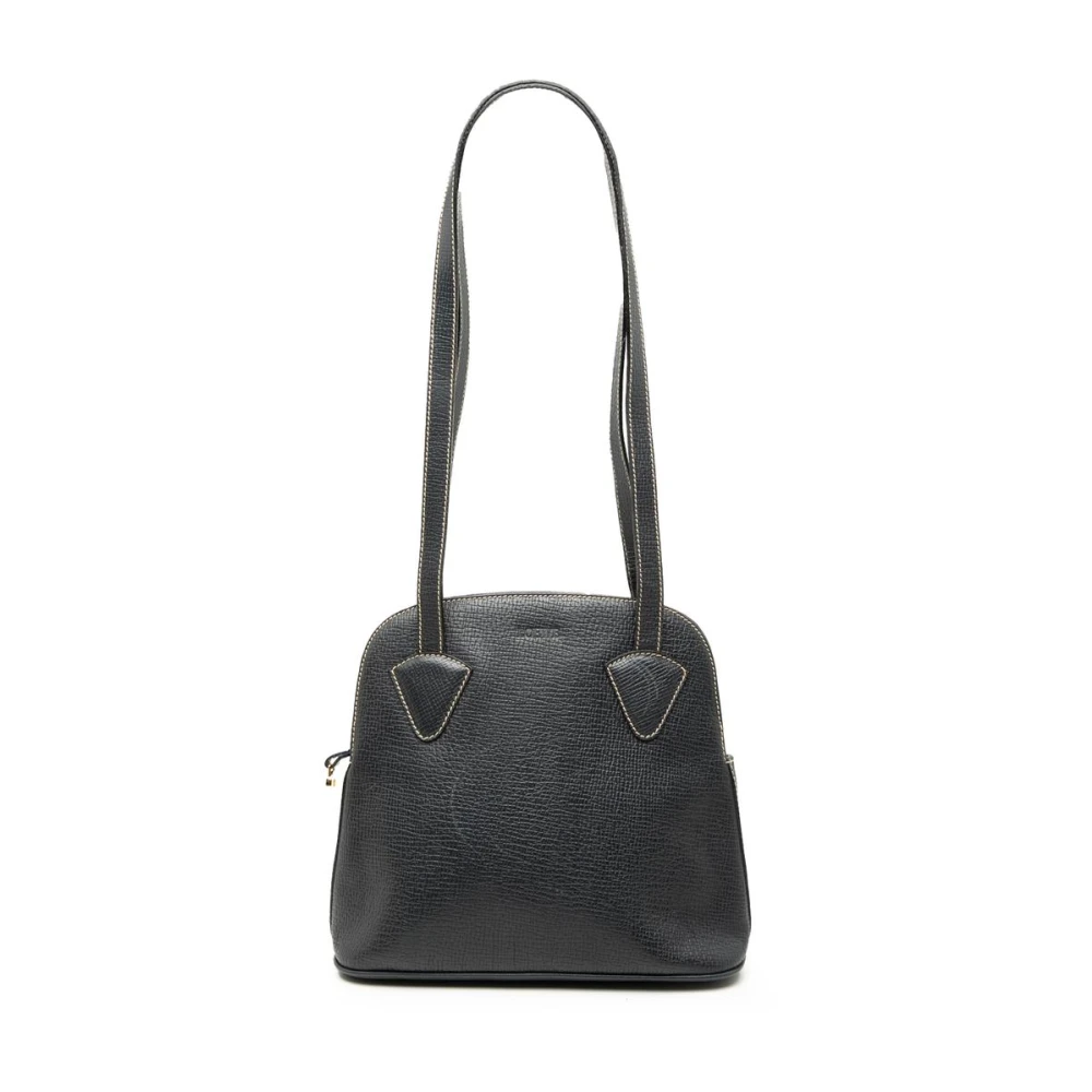 Loewe Pre-Owned Women's Black Pre-Owned Leather Shoulder Bag