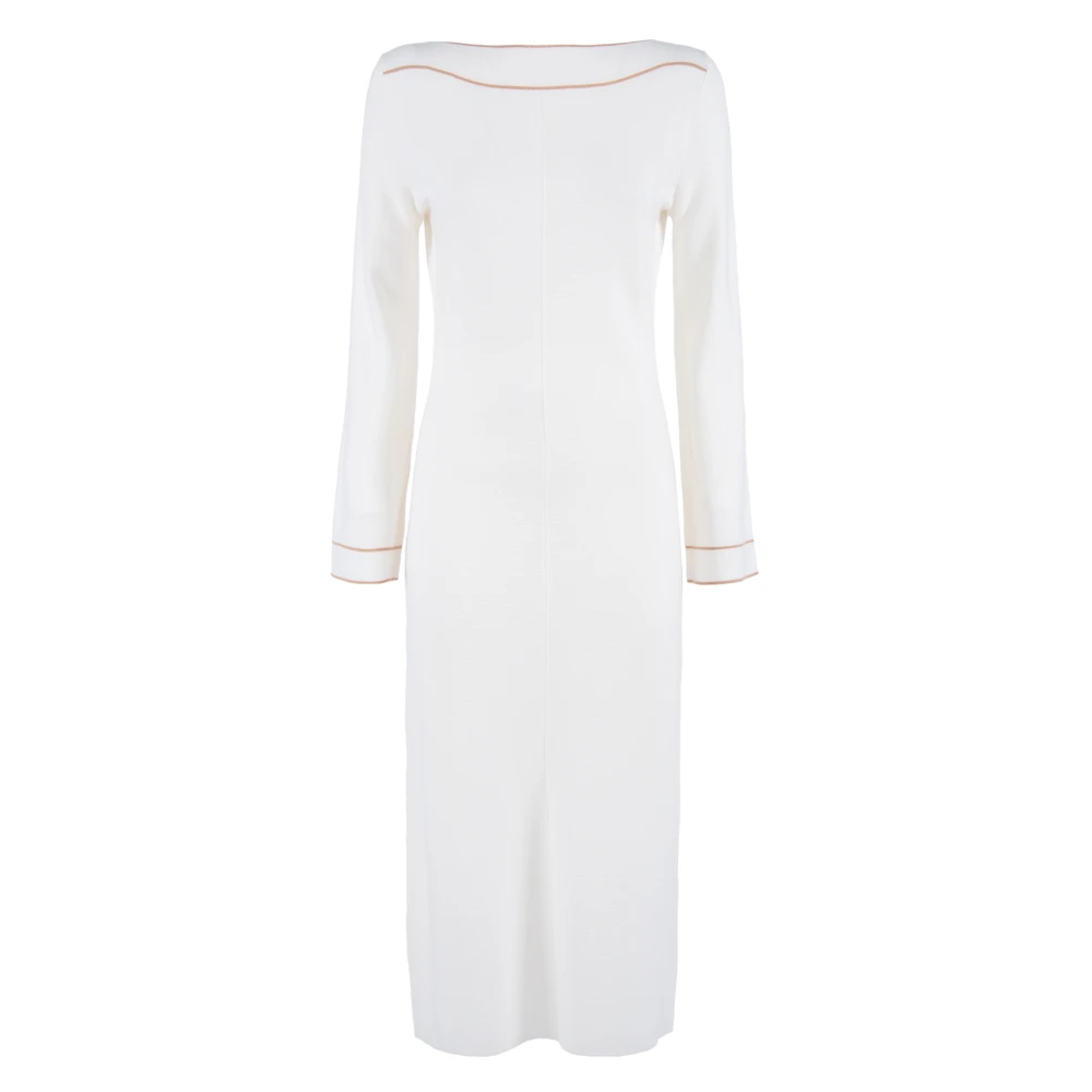 Nenette Witte Jurk voor Vrouwen White Dames