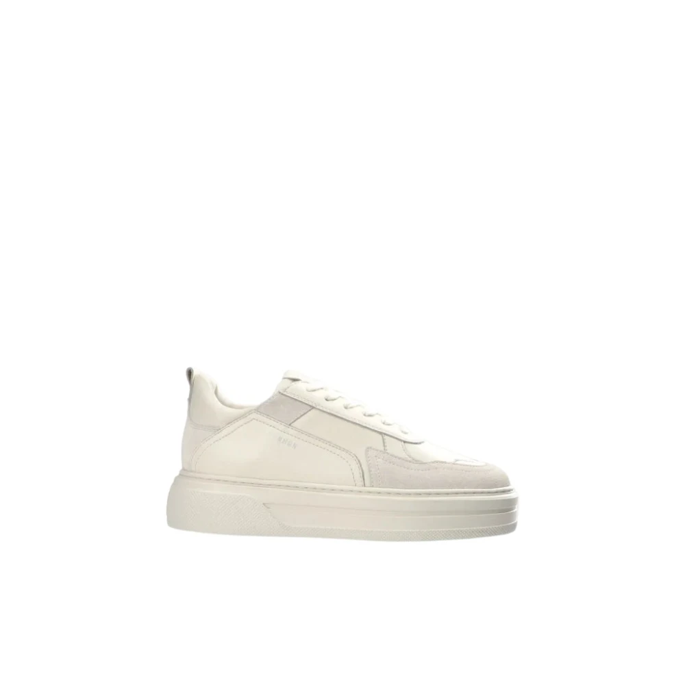 Copenhagen Studios Läderblandade Sneakers Beige, Dam