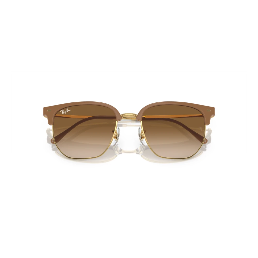 Ray-Ban Unisex Beige New Clubmaster Sunglasses - Sunglasses - 51 Mm - Accessories