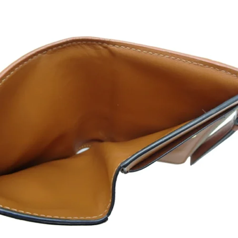 Loewe Pre-owned Leather wallets White Dames