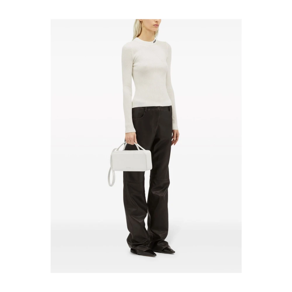 Msgm Stijlvolle Sweater voor Mannen en Vrouwen Beige Dames