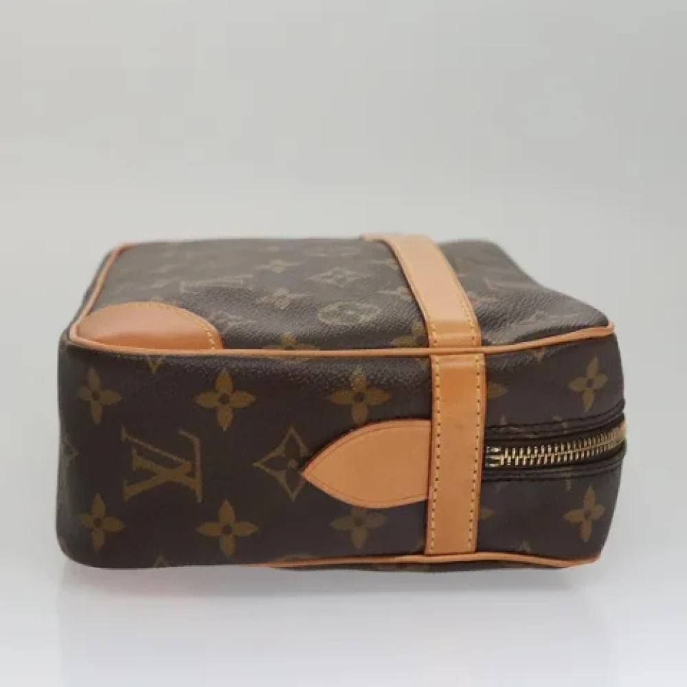 Louis Vuitton Vintage Pre-owned Canvas clutches Brown Dames