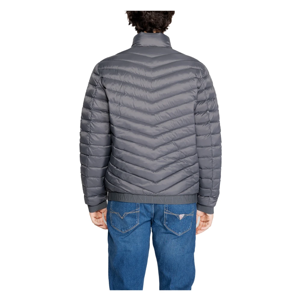 Armani Exchange Winter Donsjas Heren Collectie Gray Heren