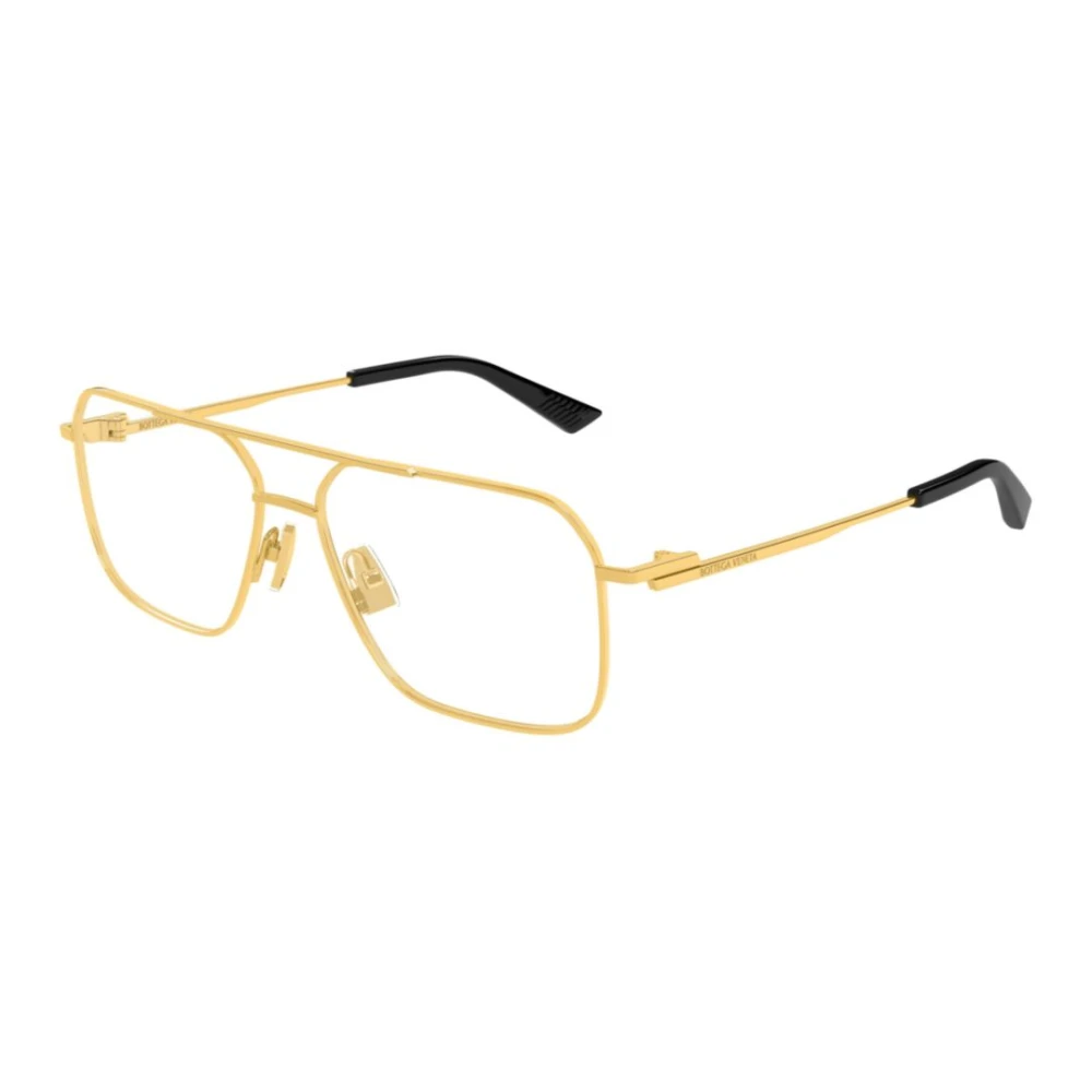 Bottega Veneta Unisex Yellow Glasses, 58 Mm, Pilot Glasses