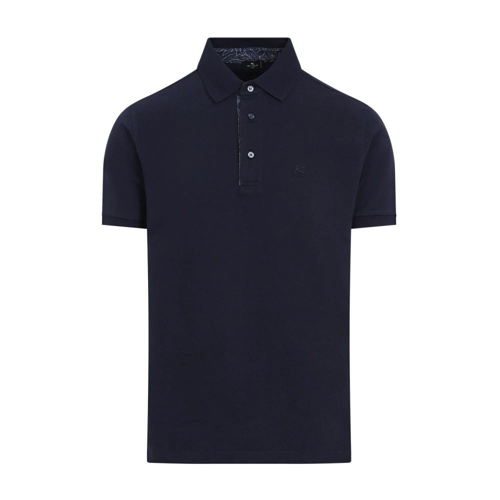 ETRO Blauw T-shirt voor mannen Blue Heren