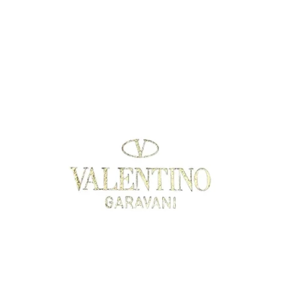 Valentino Vintage Pre-owned Fabric shoulder-bags Beige Dames