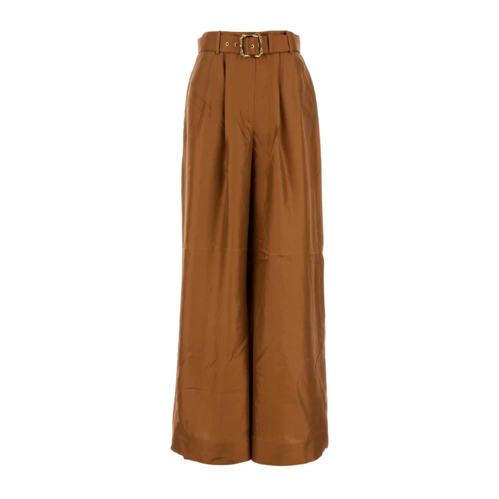 Trousers > Wide Trousers - - Zimmermann - Modalova