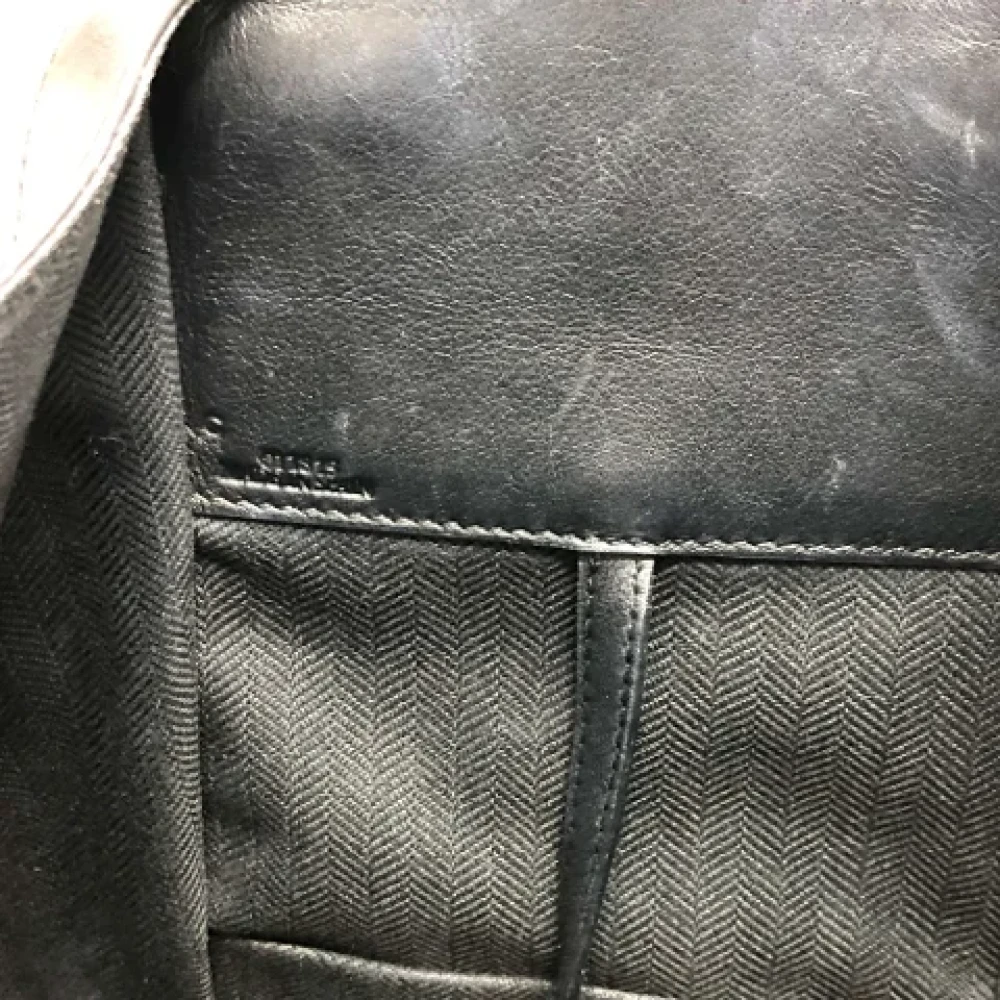 Loewe Pre-owned Leather handbags Black Dames