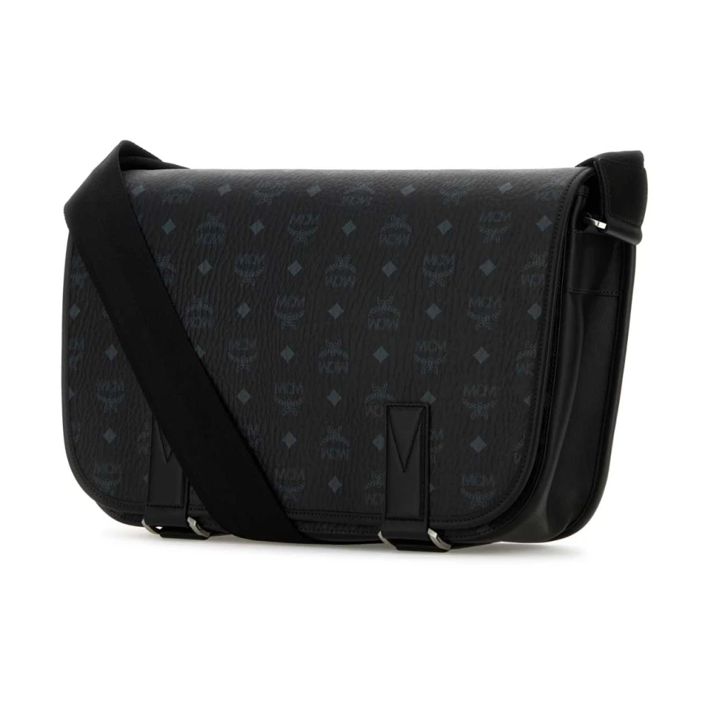 MCM Canvas Schoudertas Black Heren