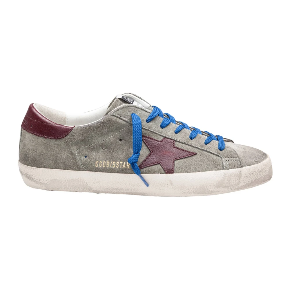 Golden Goose Groene Suède Ster Sneakers Italië Heren Schoenen