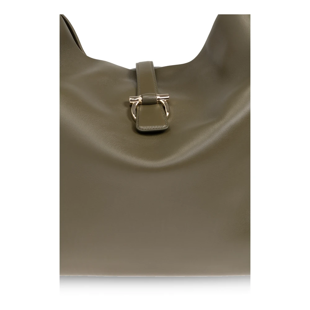 Salvatore Ferragamo Tas type shopper maat groot Green Dames