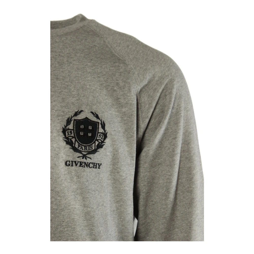 Givenchy Slim Fit Sweater Gray Heren