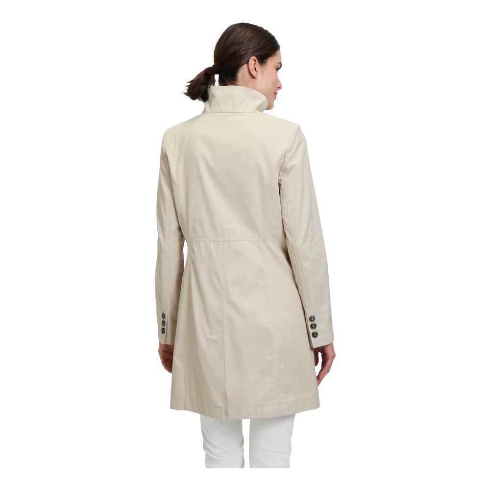 Gil Bret Elegante zomerjas met opstaande kraag Beige Dames
