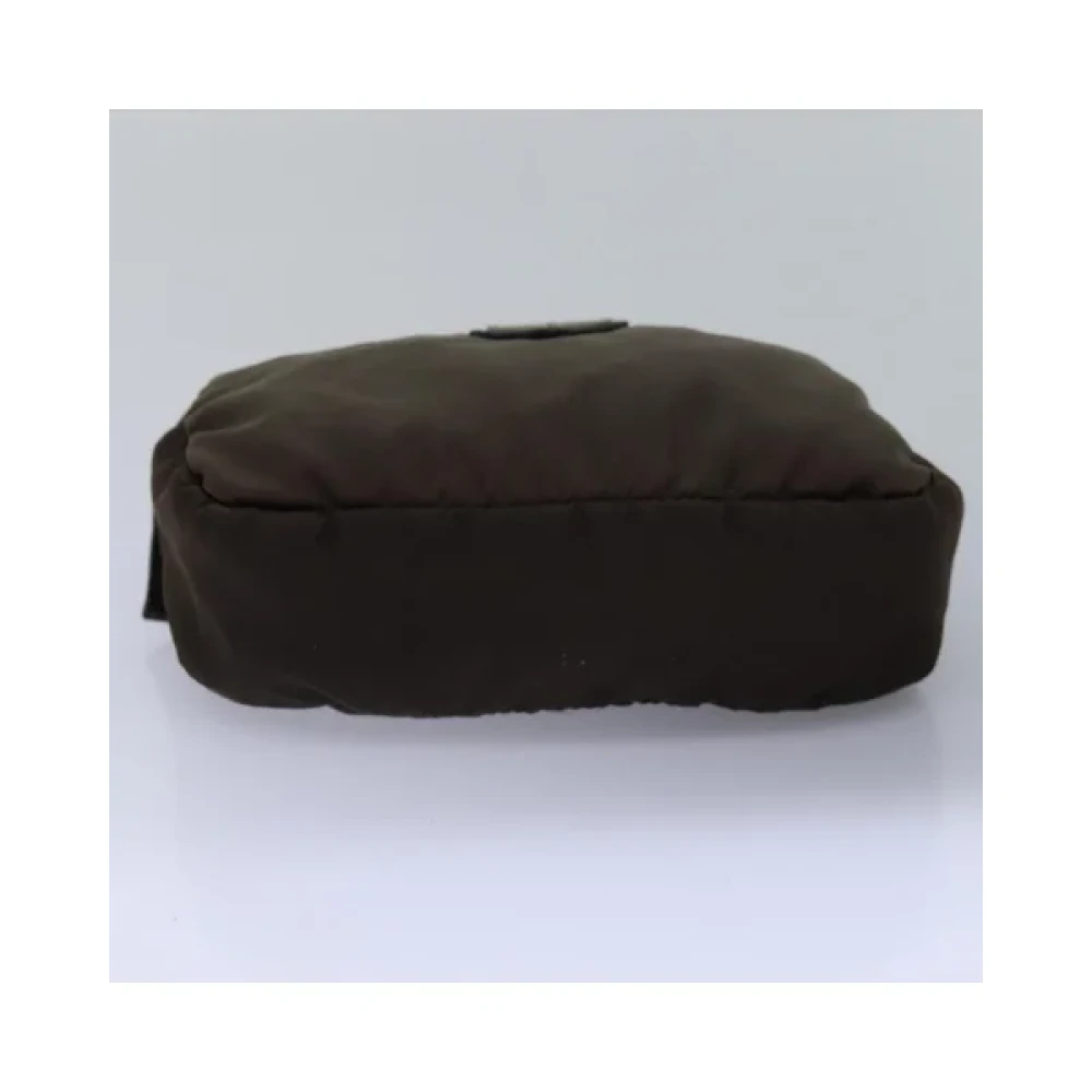 Prada Vintage Pre-owned Nylon prada-bags Brown Dames