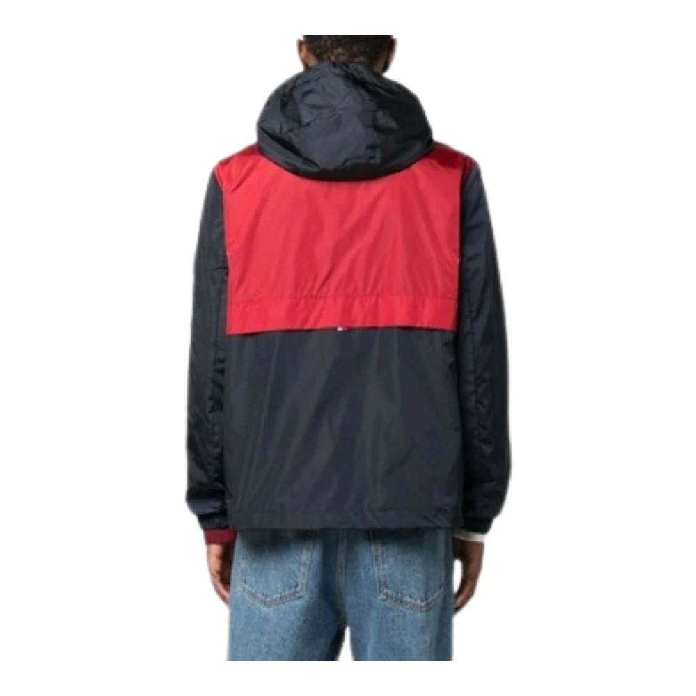 Tommy Hilfiger Heren Colourblock Opvouwbare Jas Multicolor Heren