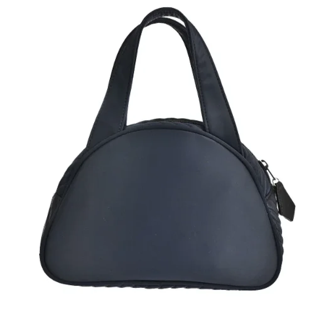 Yves Saint Laurent Vintage Pre-owned Fabric handbags Blue Dames