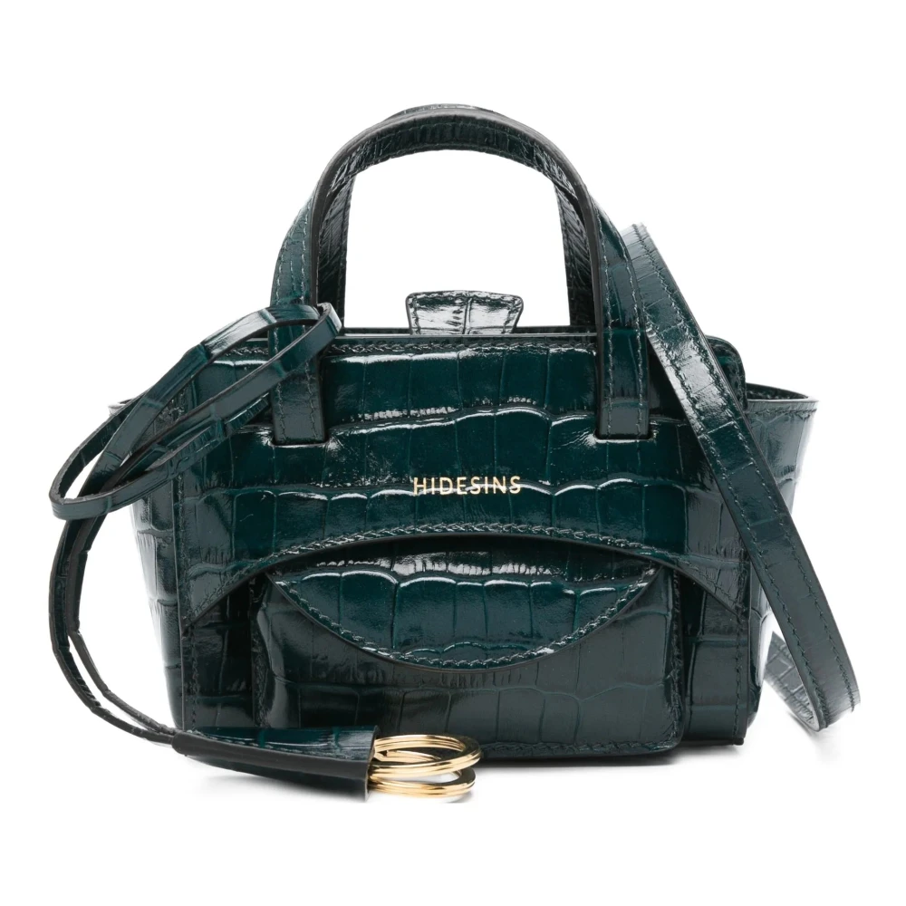 Hidesins Women's Green Flap Xs Tote Bag - Handbags - One Size - Bags