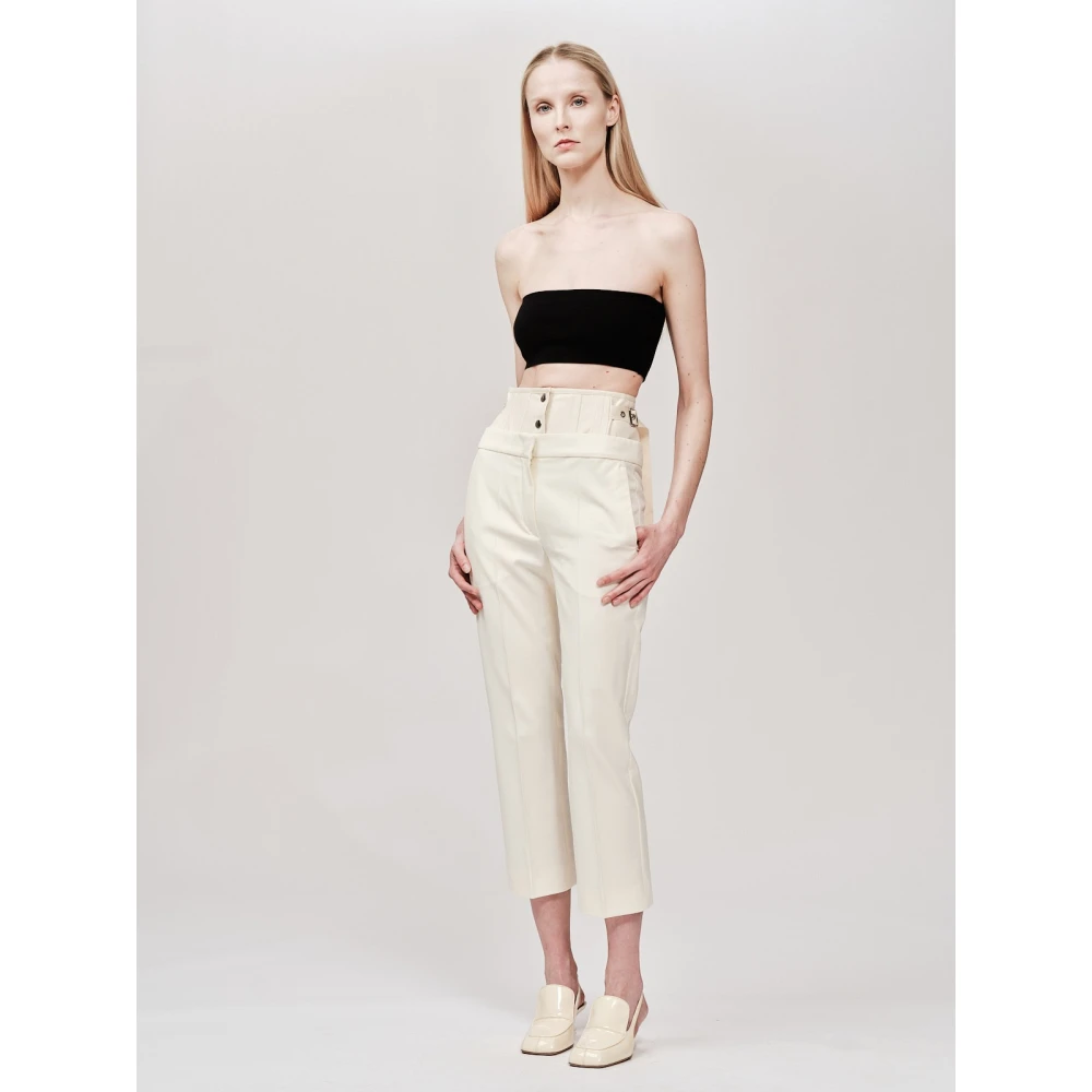 SPORTMAX Trousers Beige Dames