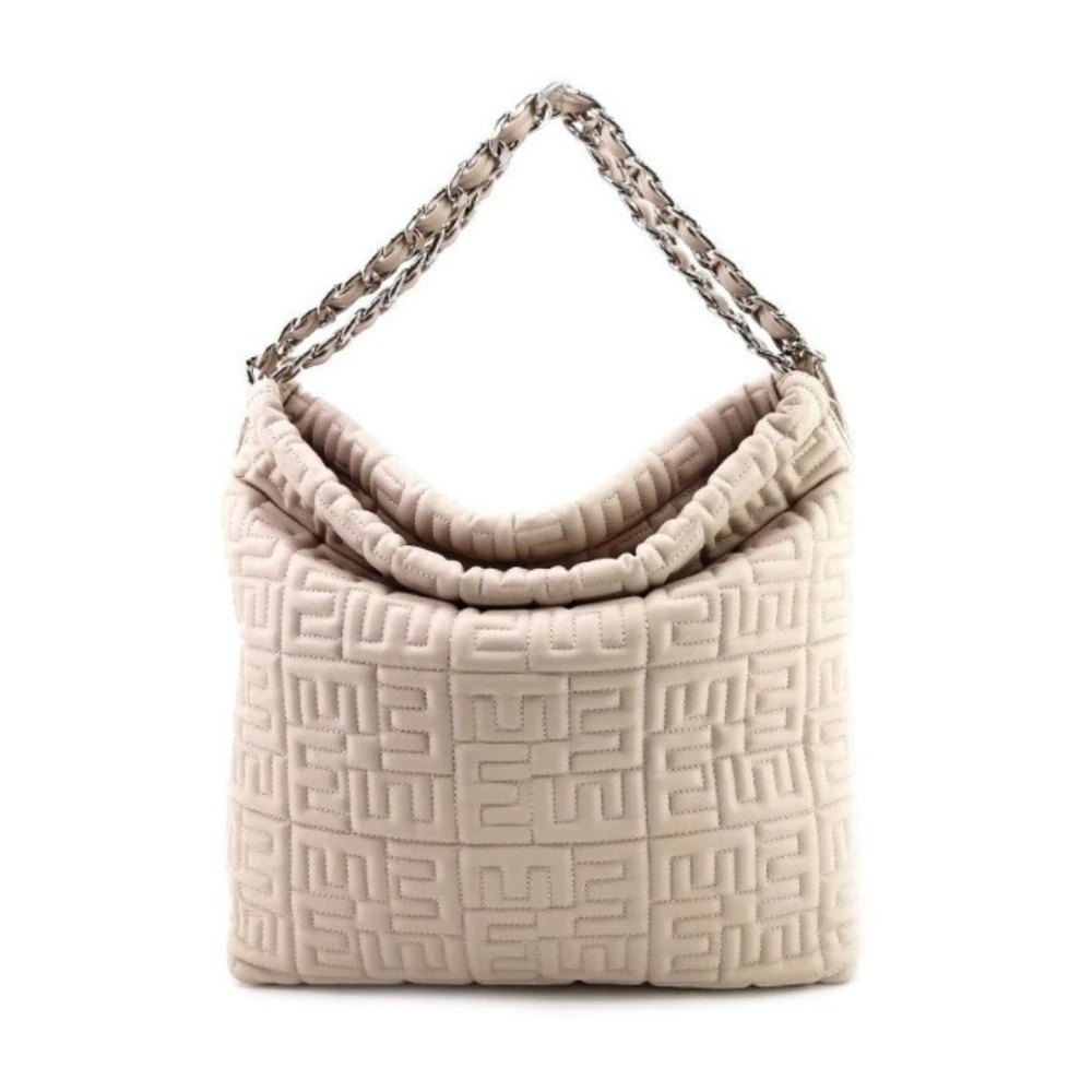 Ermanno Scervino Dames Hobo Tas Polly Beige Dames