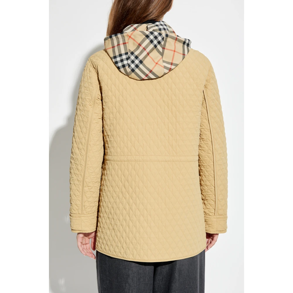 Burberry Capuchonjas Beige Dames