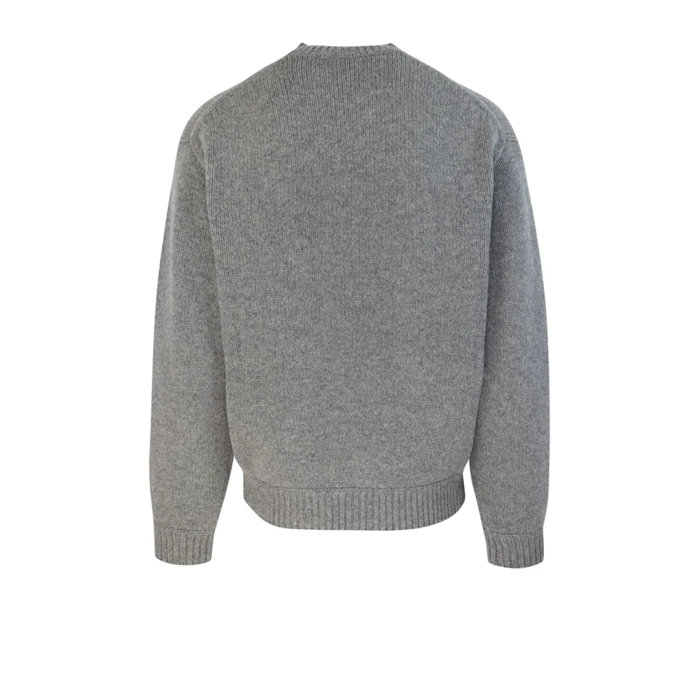 Kenzo Geborduurde Lucky Tiger Sweater Gray Heren