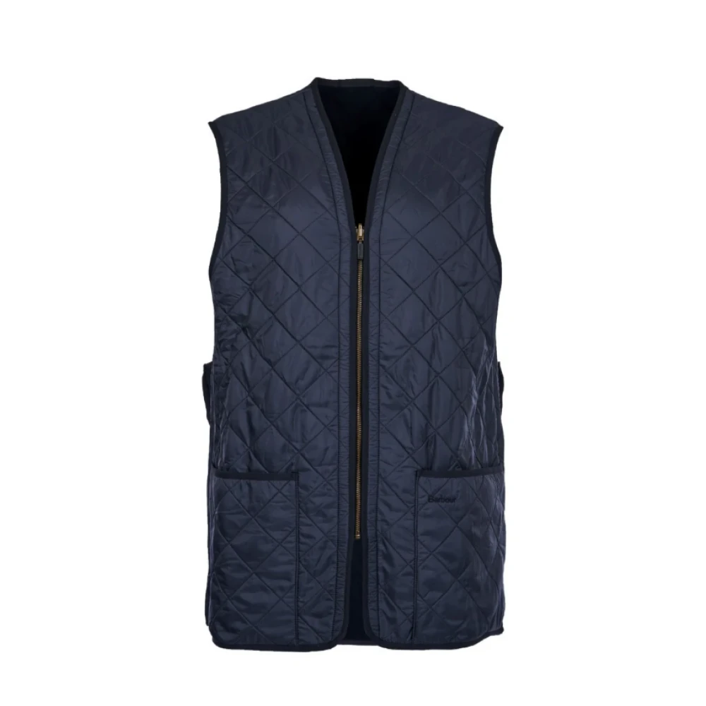 Barbour Men's Blue Diamond Quilted Winter Gilet - Waistcoats - Xl - Jackets