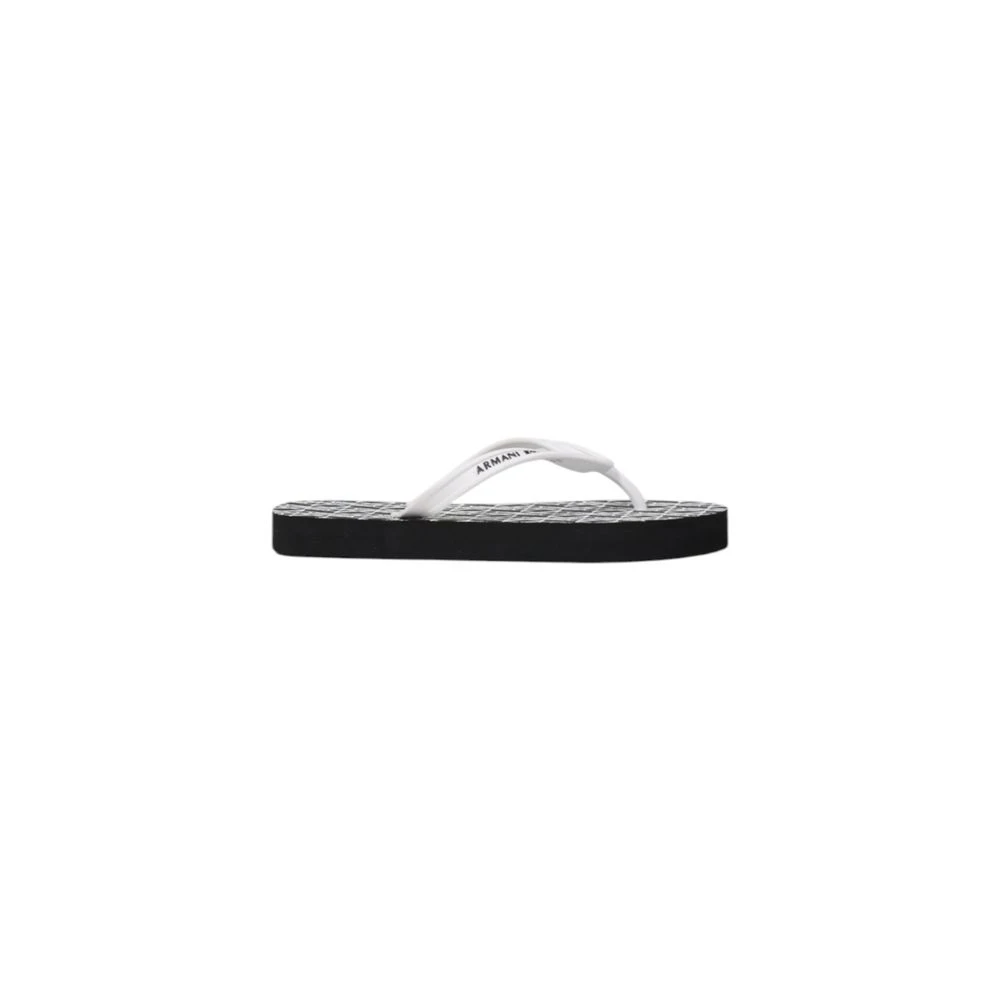 Armani Exchange , Flip Flops, Female, Black, 2 Uk, Xdq010 Xv700
