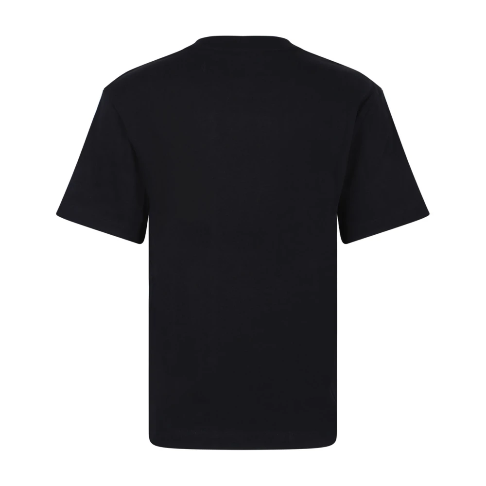 Patou Gewatteerd Zak T-Shirt Zwart Black Dames