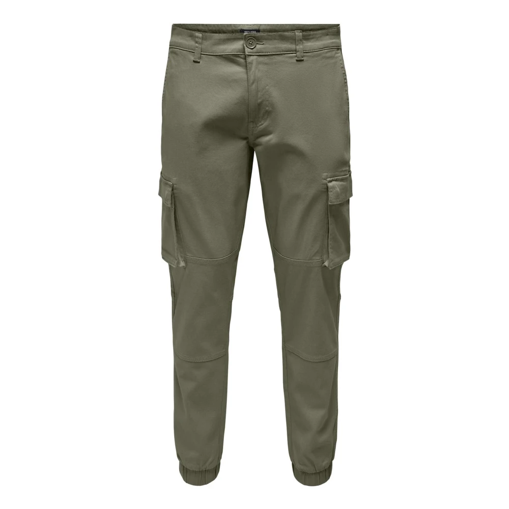 Only & Sons Urban CAM Cargo Broek Gray Heren