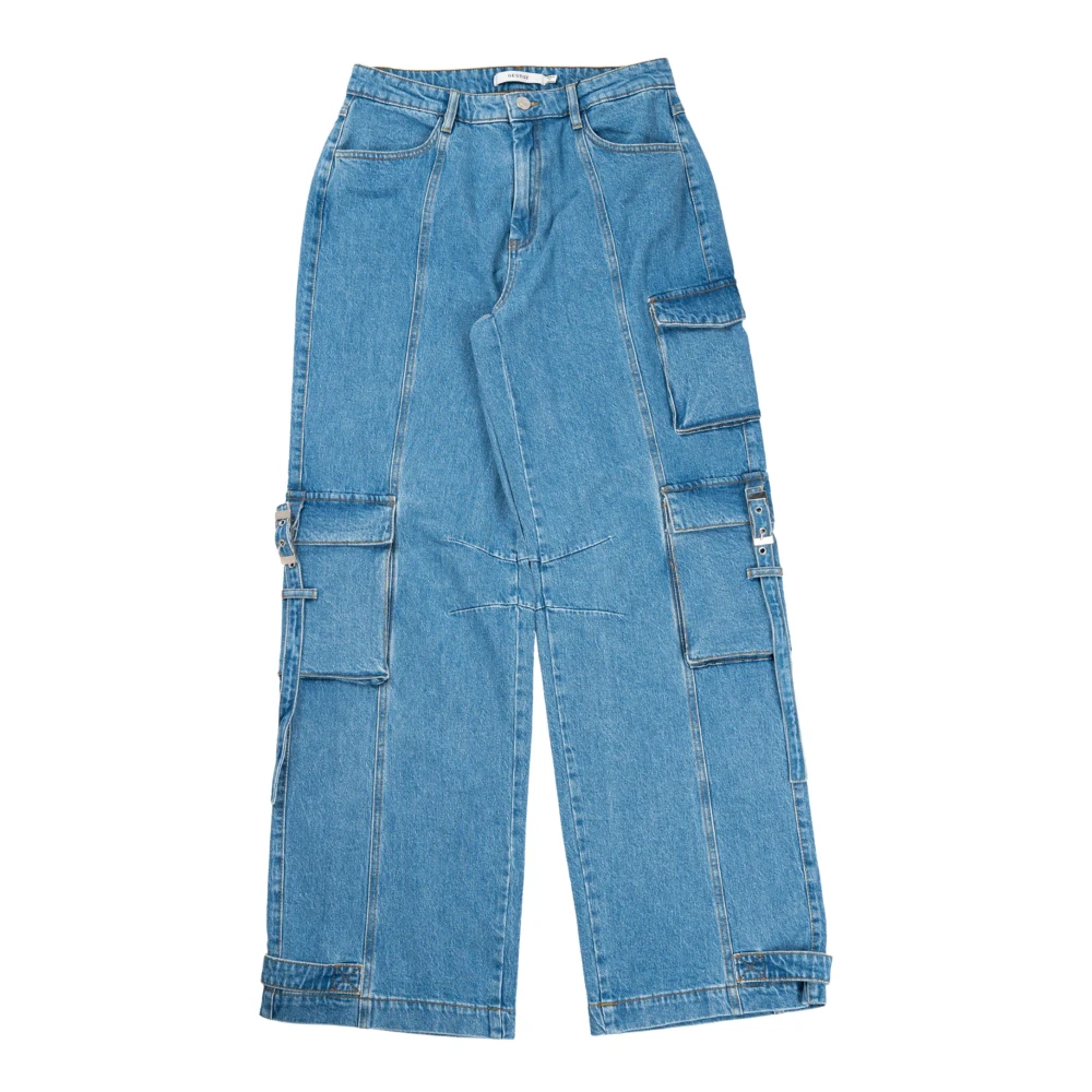 Gestuz Cargo Pant in Zoygz Stijl Blue Dames