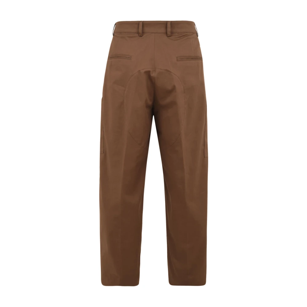 Daniele Alessandrini Bruine Broek Model P4298N11464401 Brown Heren