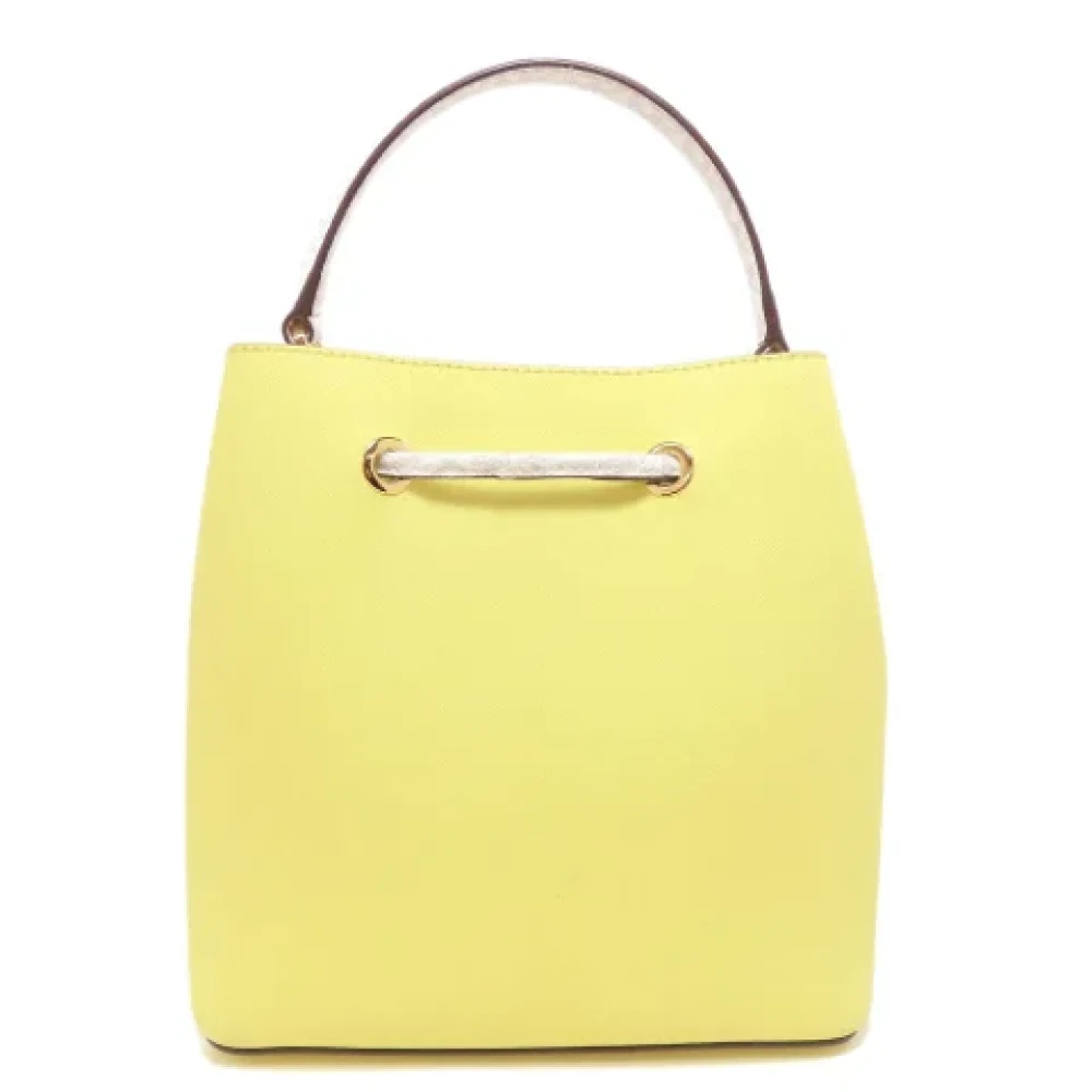 Michael Kors Pre-owned Leather handbags Yellow Dames