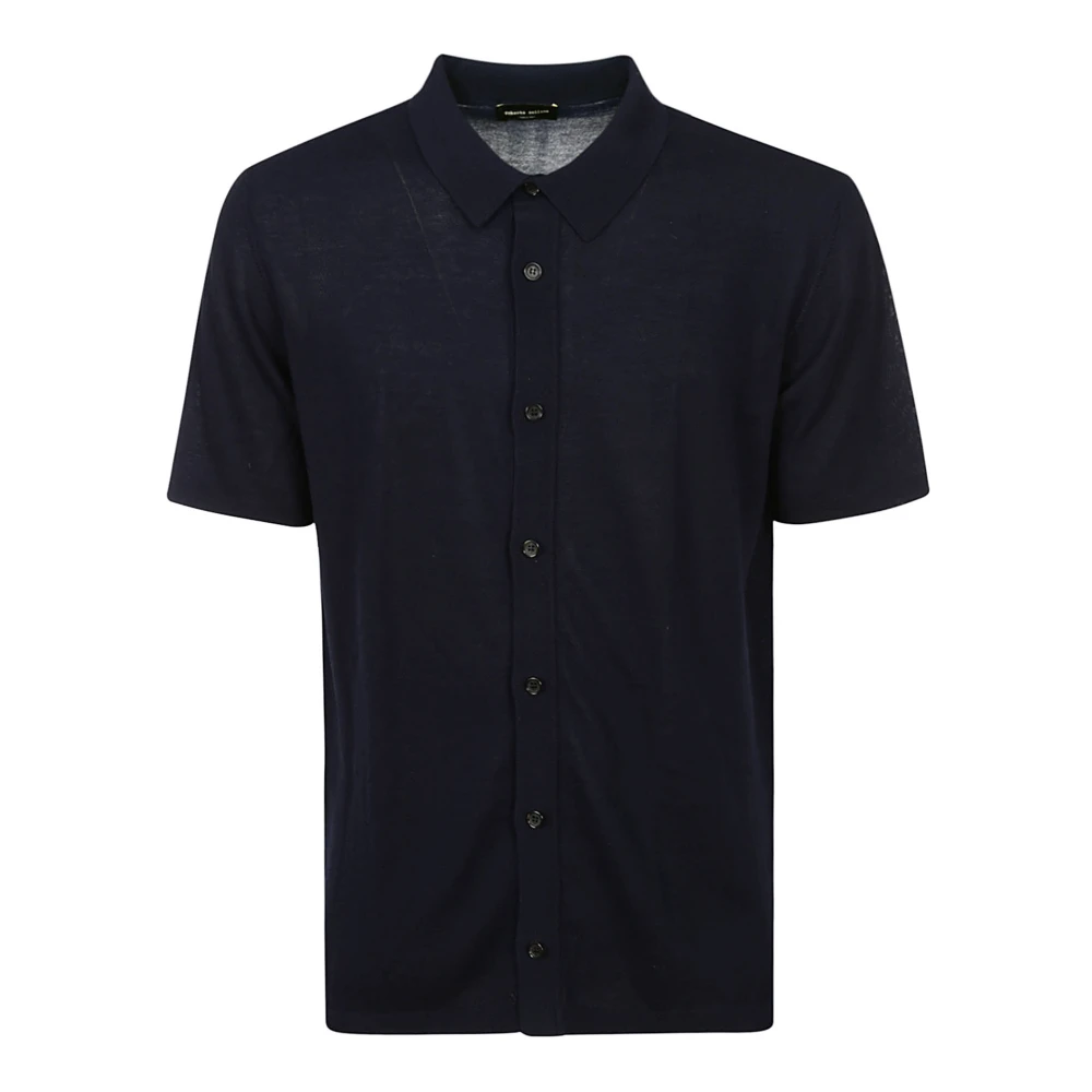 Shirts > Short Sleeve Shirts - - Roberto Collina - Modalova