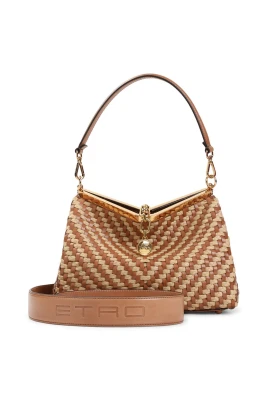 Medium Woven Vela Bag