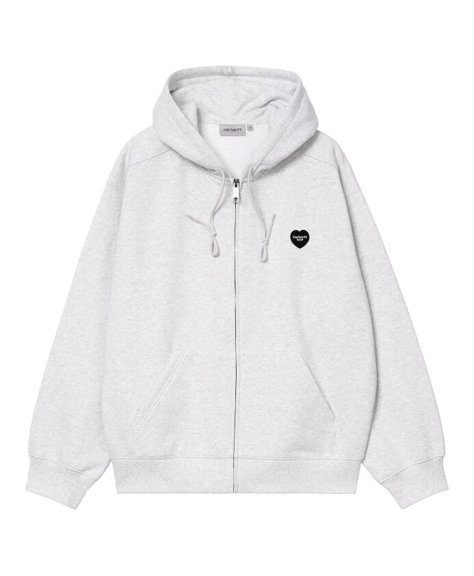 sweat-a-capuche-gris-avec-fermeture-eclair