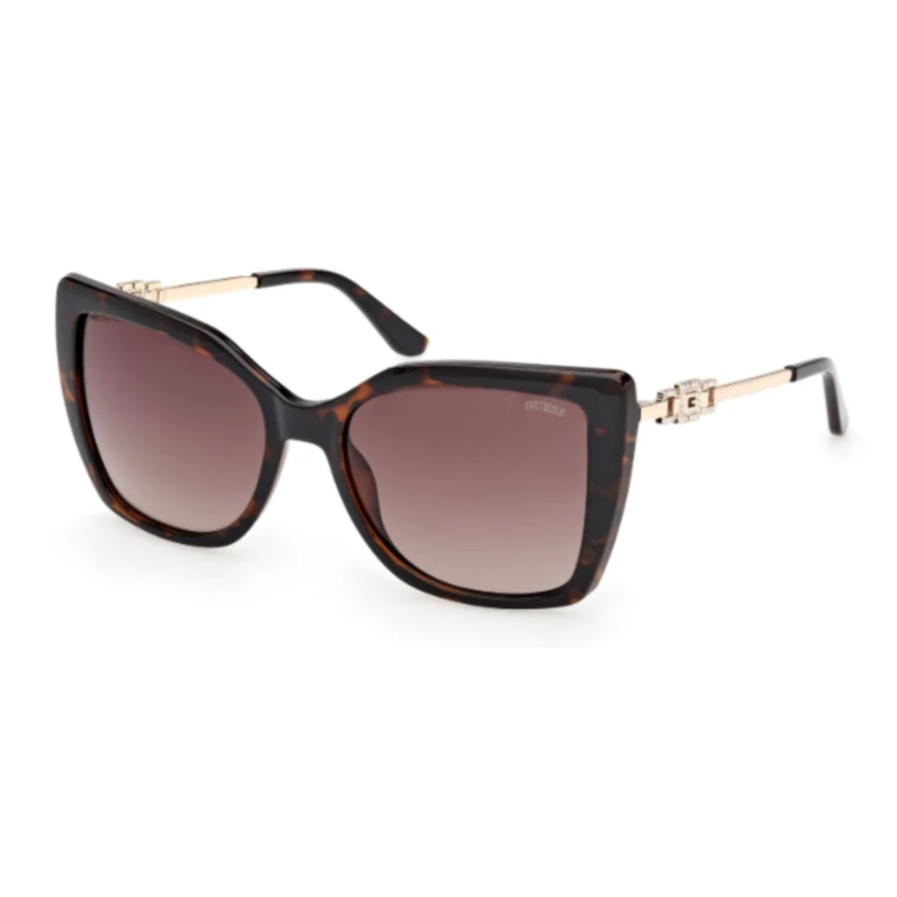 Guess Unisex Brown Square Sunglasses - Sunglasses - 56 Mm - Accessories