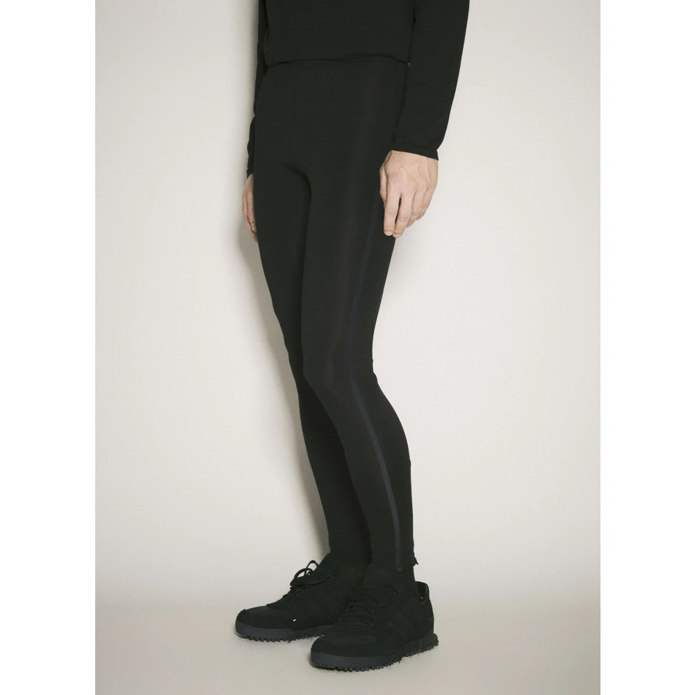 Y-3 Leggings met Stretch Finish en Achterlogo Black Heren