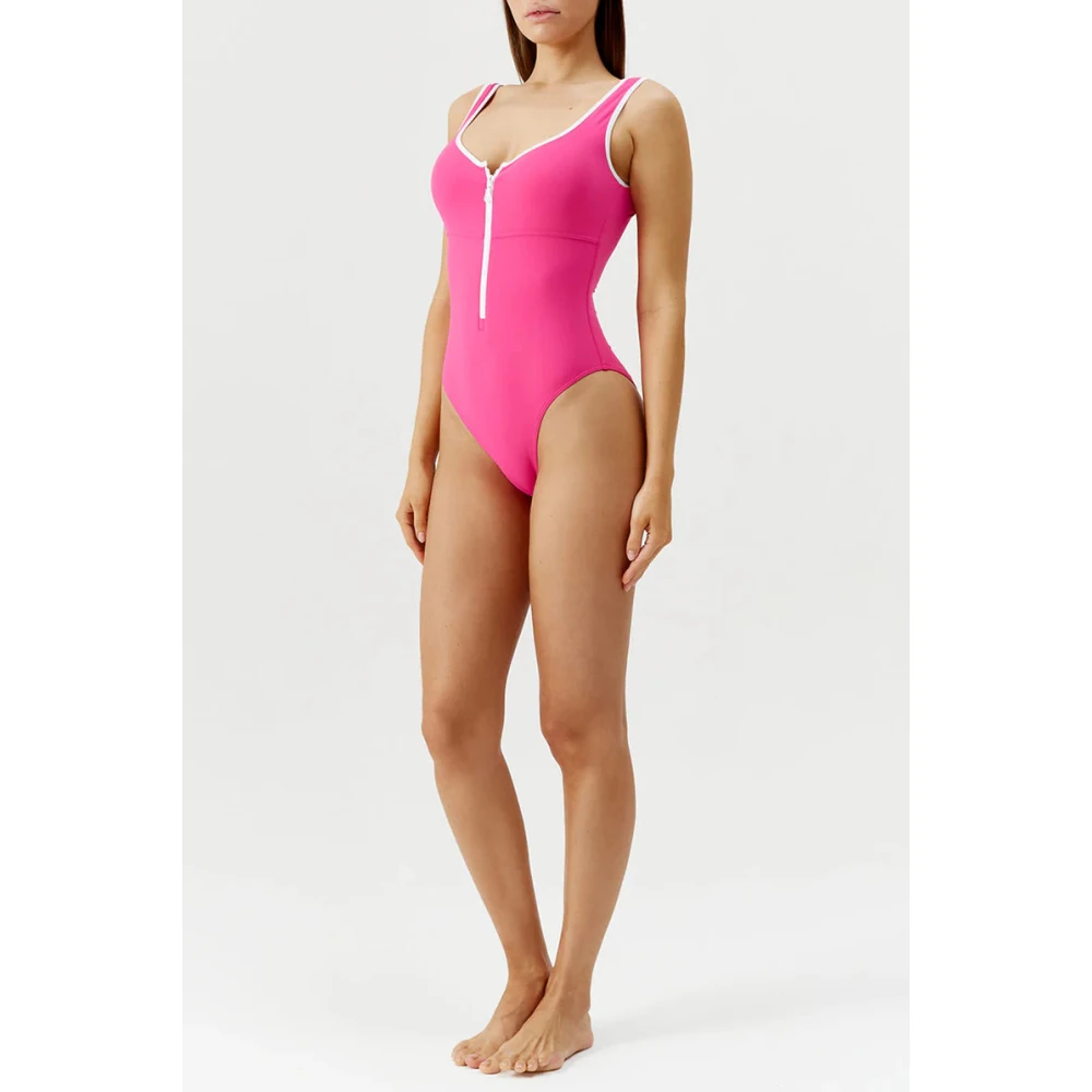 Melissa Odabash Fuchsia Bellino Badpak Pink Dames