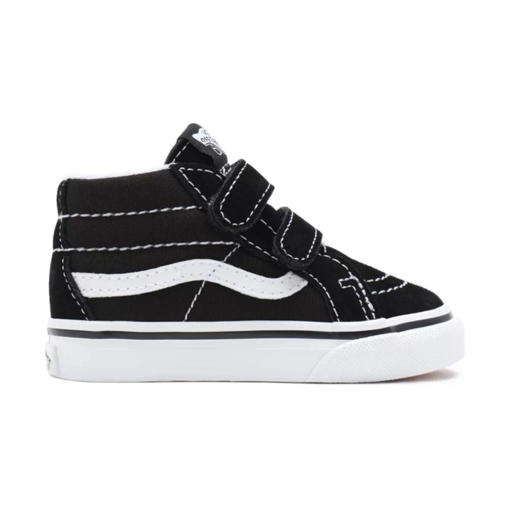 Vans Unisex Kids Black Trainers - Kids Sneakers - 23 1/2 Eu - Kids