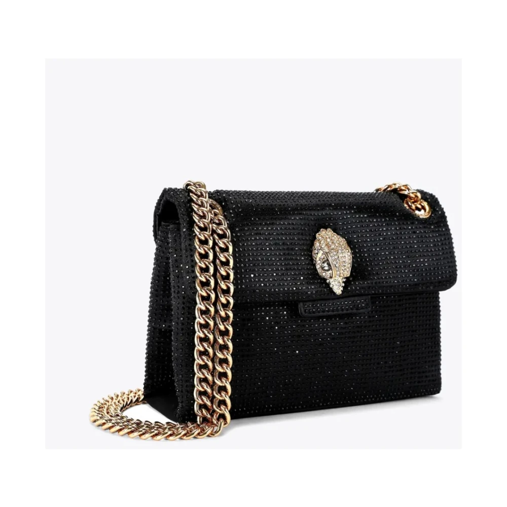 Kurt Geiger Mini Stoffen Crossbody Tas Black Dames