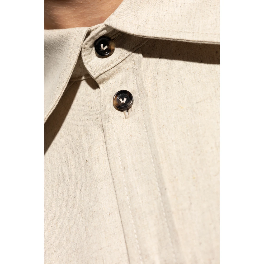 Bottega Veneta Oversized shirt Beige Heren