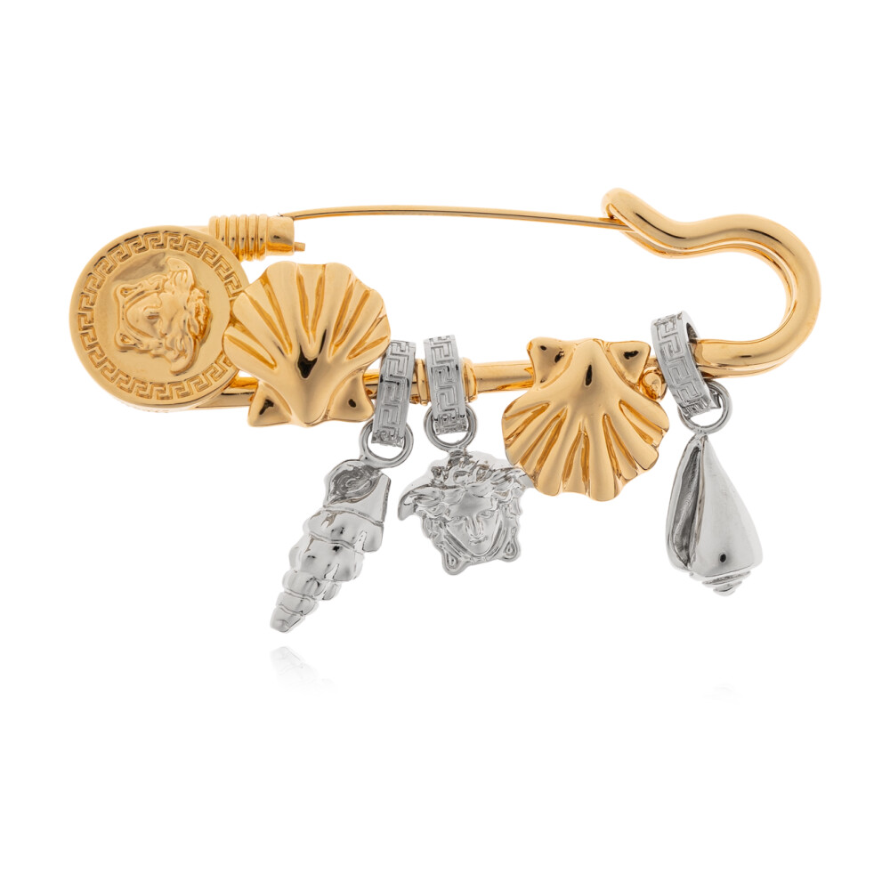 正規品 ヴェルサーチ Versace ブローチ Brooch ラインストーン 星 2025年最新】ヴェルサーチ ブローチの人気アイテム - メルカリ
