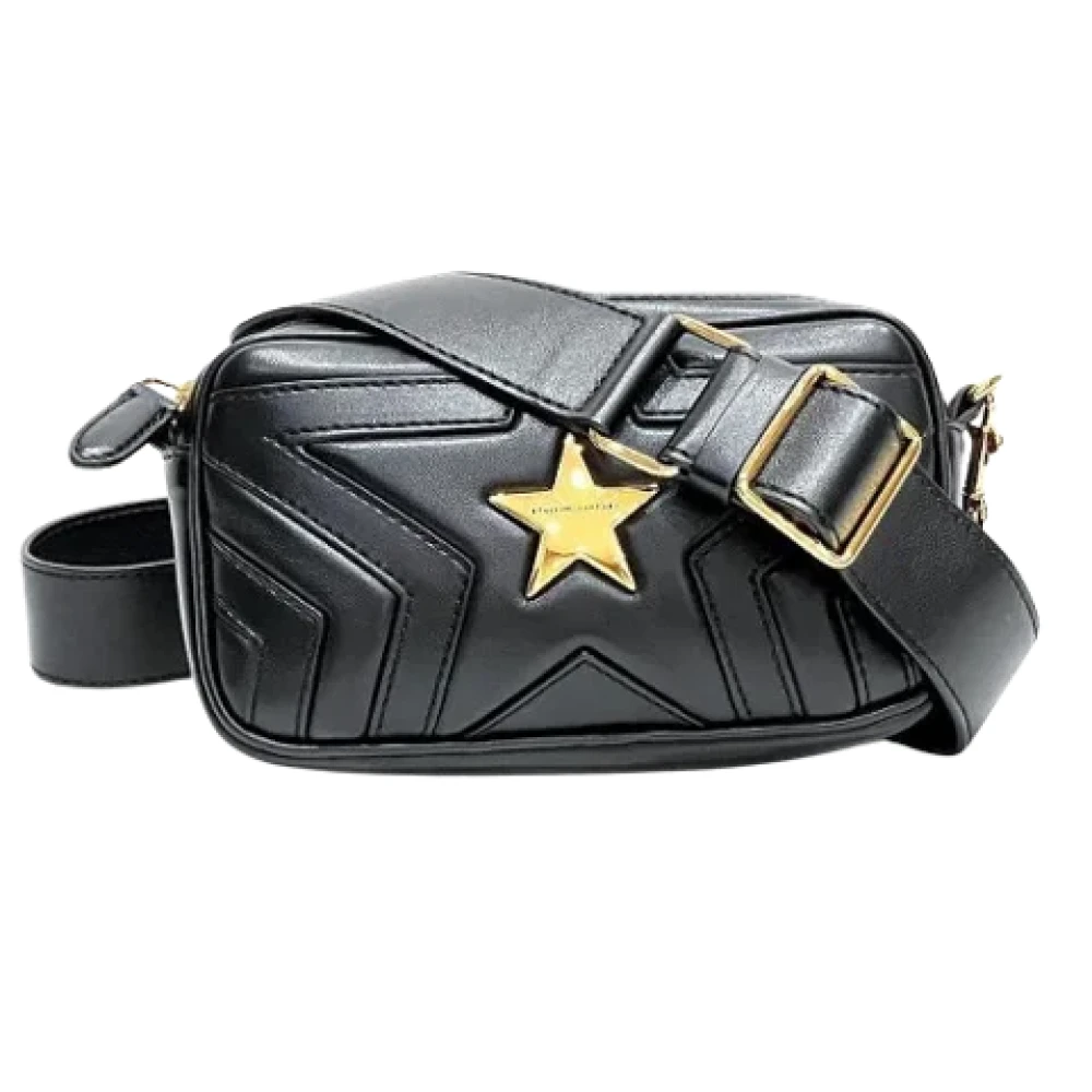 Stella McCartney Pre-owned Leather crossbody-bags Black Dames
