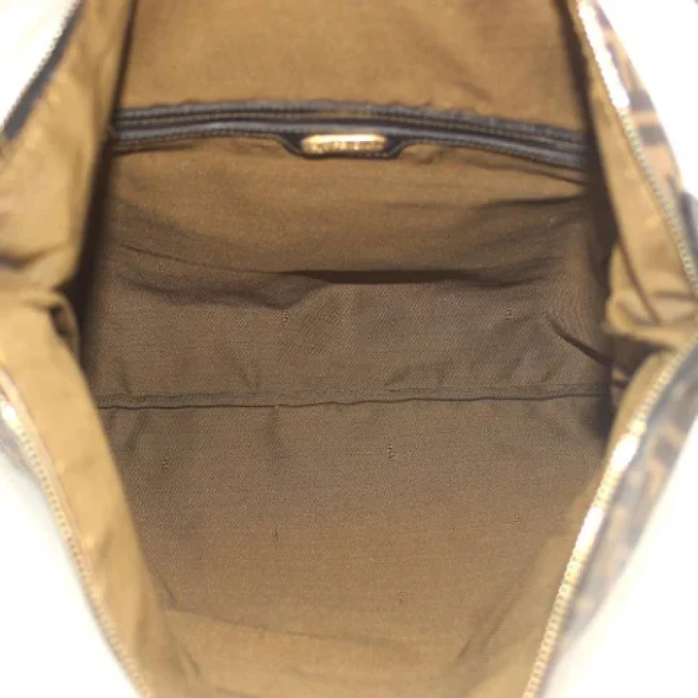 Fendi Vintage Pre-owned Fabric fendi-bags Brown Dames